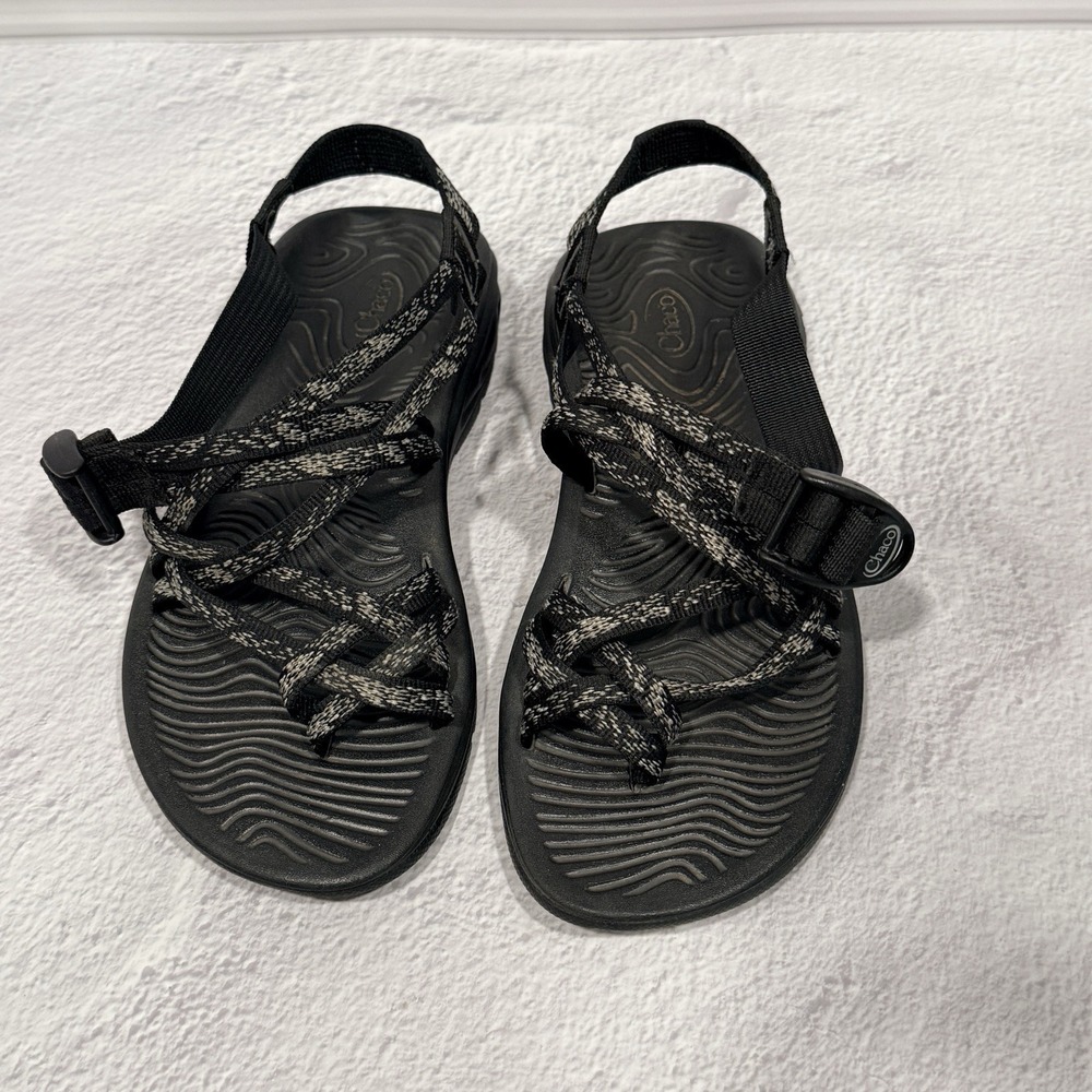 Chaco ZX/2 Classic Thong Sandals Women's Size 7 Charcoal Beach Wear - Picture 4 of 10